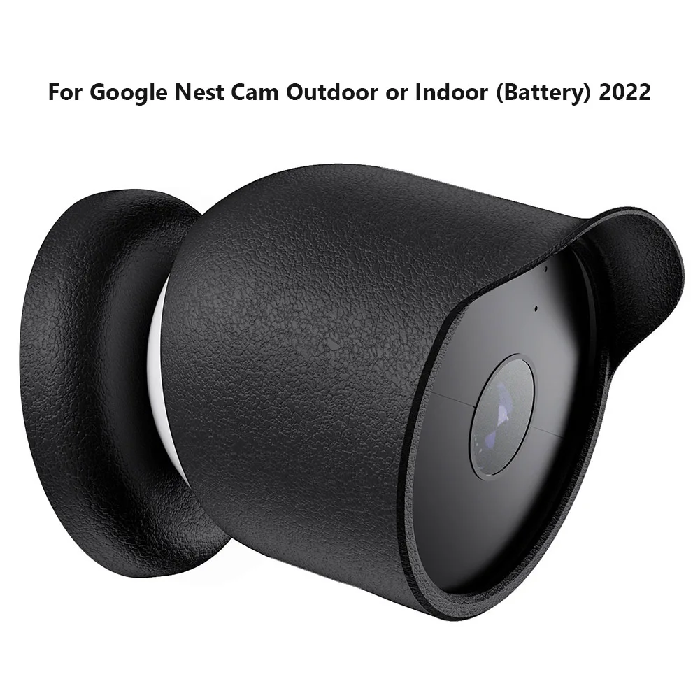 Protective Skin Cover Waterproof Silicone Case Cover for Google Nest Cam Outdoor Or Indoor (Battery) for Nest Cam Battery Camera