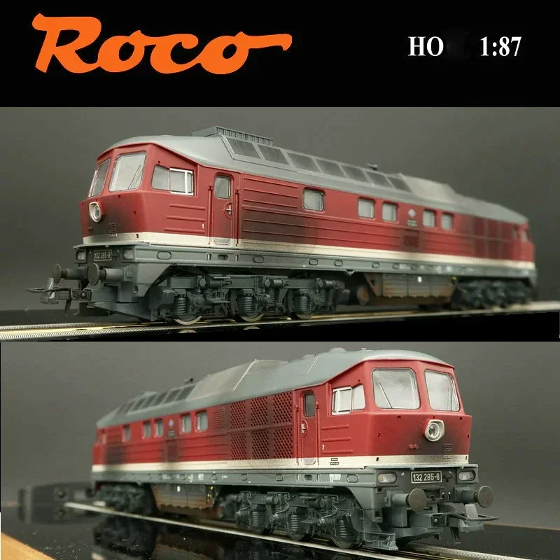 HO 1/87 Train Model ROCO 52499 DCC Digital Sound Version Do Old Diesel Locomotive Lyudmila DB Fourth Generation