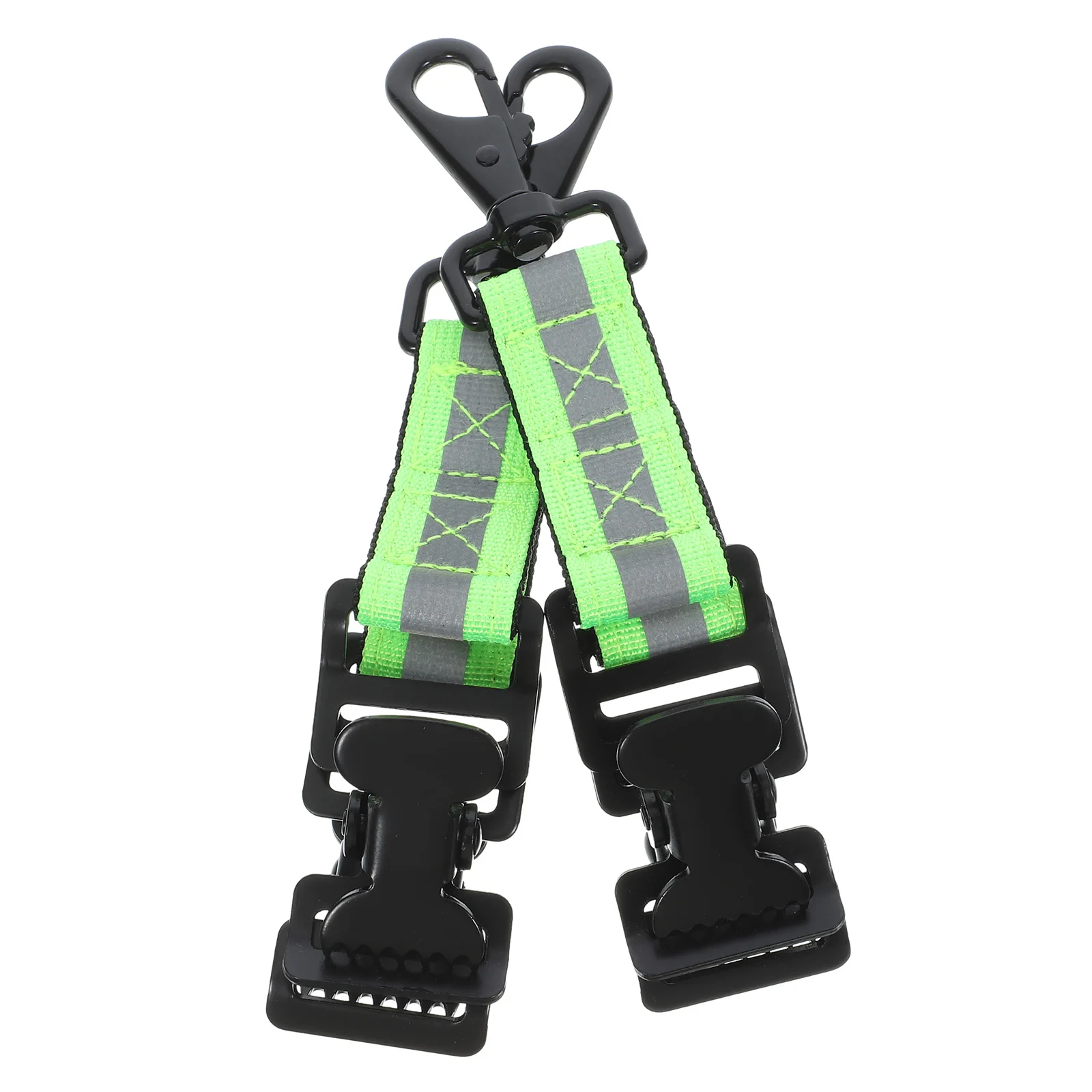 

2pcs Firefighter Work Gloves Lightweight Holder Straps Double Clasp Construction Security Glove Straps Adult Protective