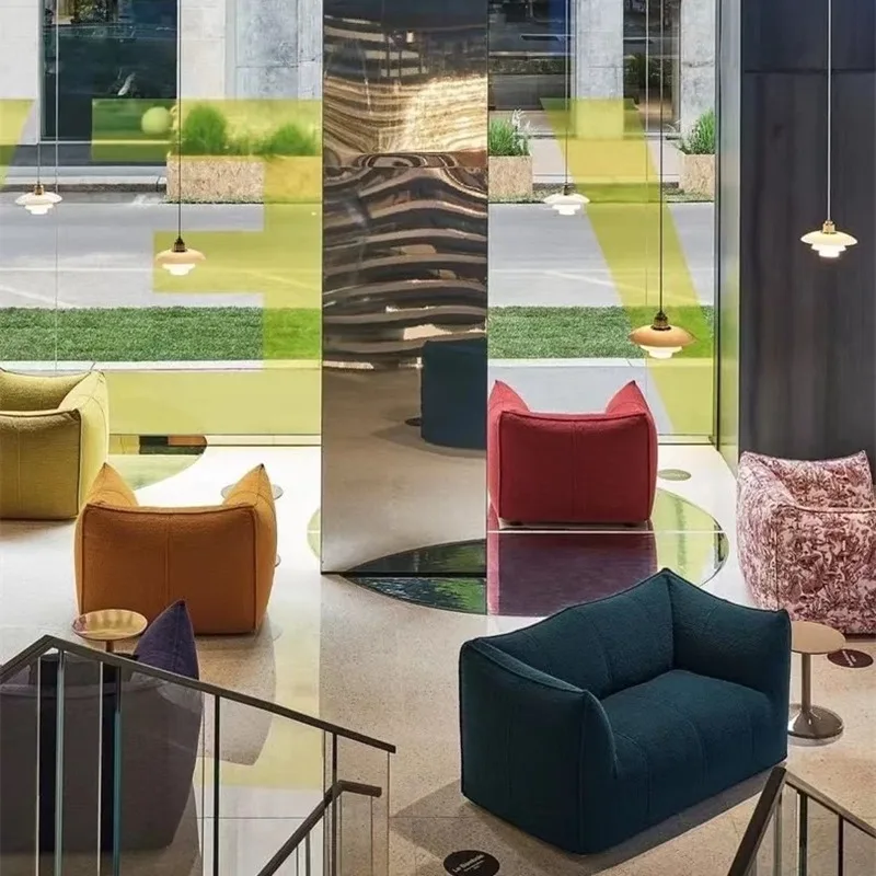 Divano pigro divano singolo combinazione completa