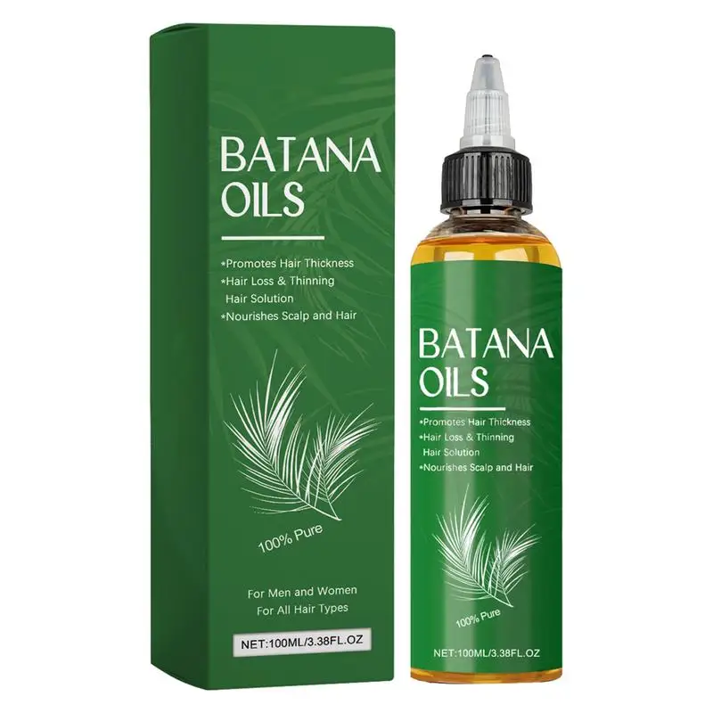 

100ml Batana Hair Growth Oil Nourishing Hair Batana Care Oil African Fast Hair Growth Batana Hair Oil Thick Hair Essentiall Oil