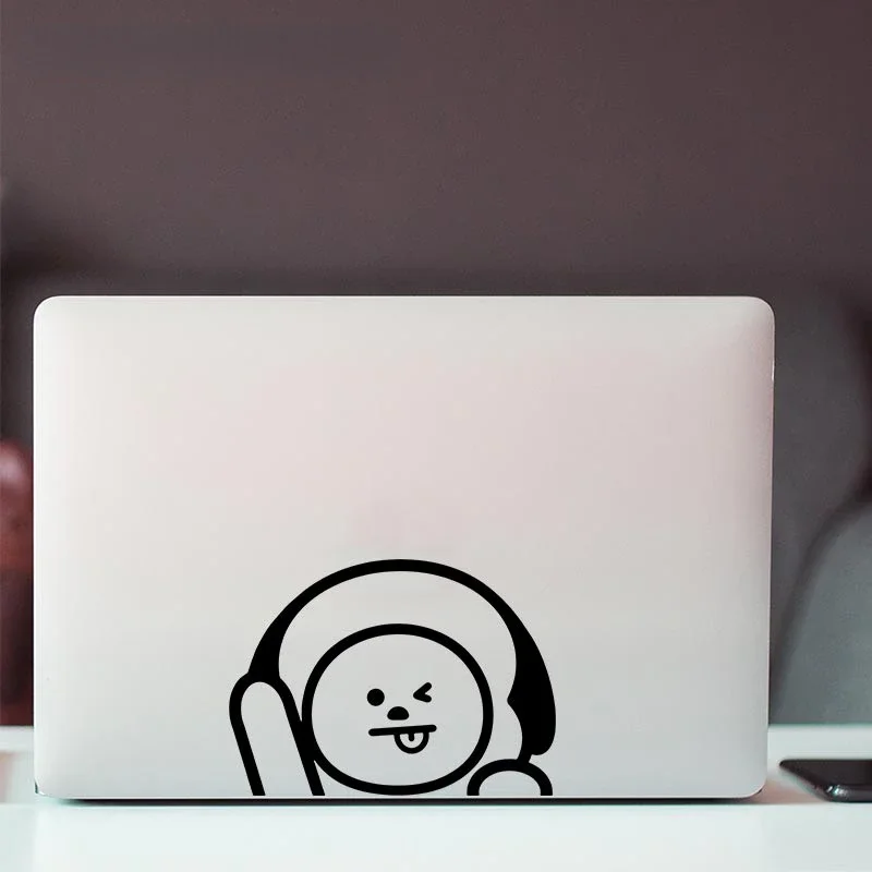 Car Stickers Puppy CHIMMY and JIMIN Kawaii Scratch-Proof Graphics Decal Trunk Motorcycle Windshield Car Styling