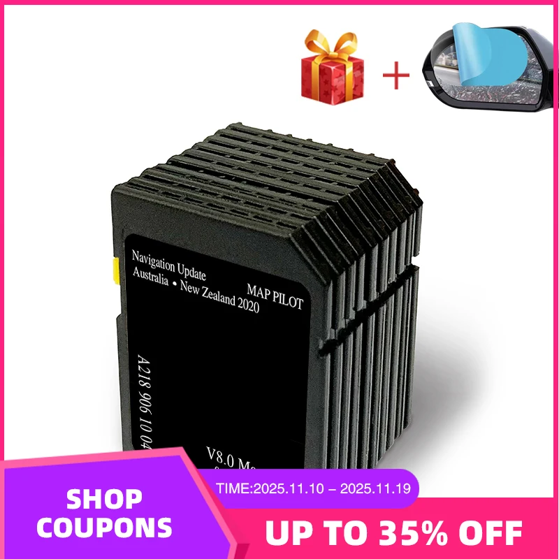 

for Mercedes A/B/C/CLA/CLS/E/GLA/GLC/GLE-class Vehicle SD Card Garmin Navigation Australia New Zealand Maps 8GB Update 2020 V8