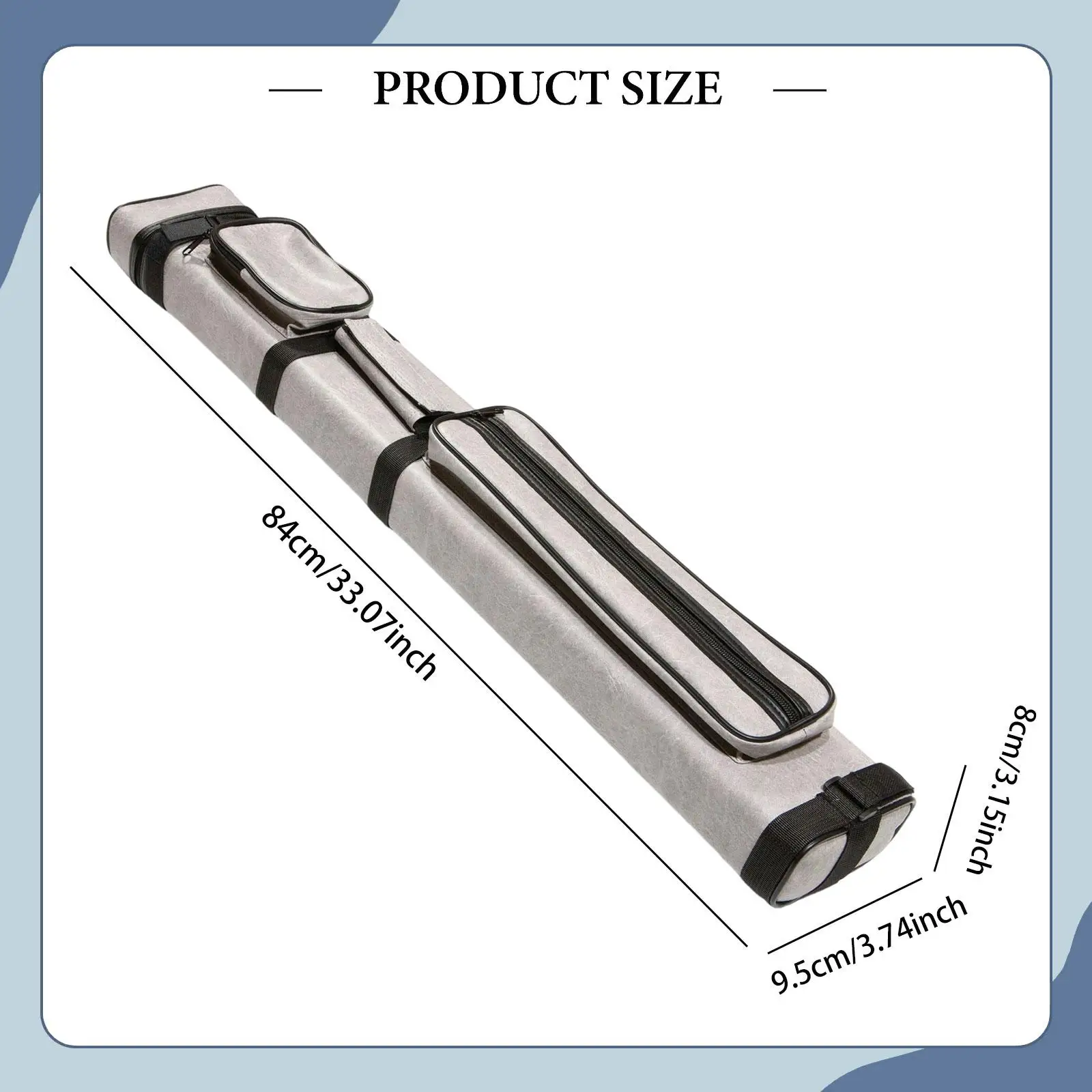 

Чехол для бильярдных киев, портативный, мягкий, с подкладкой, для хранения снукерных киев