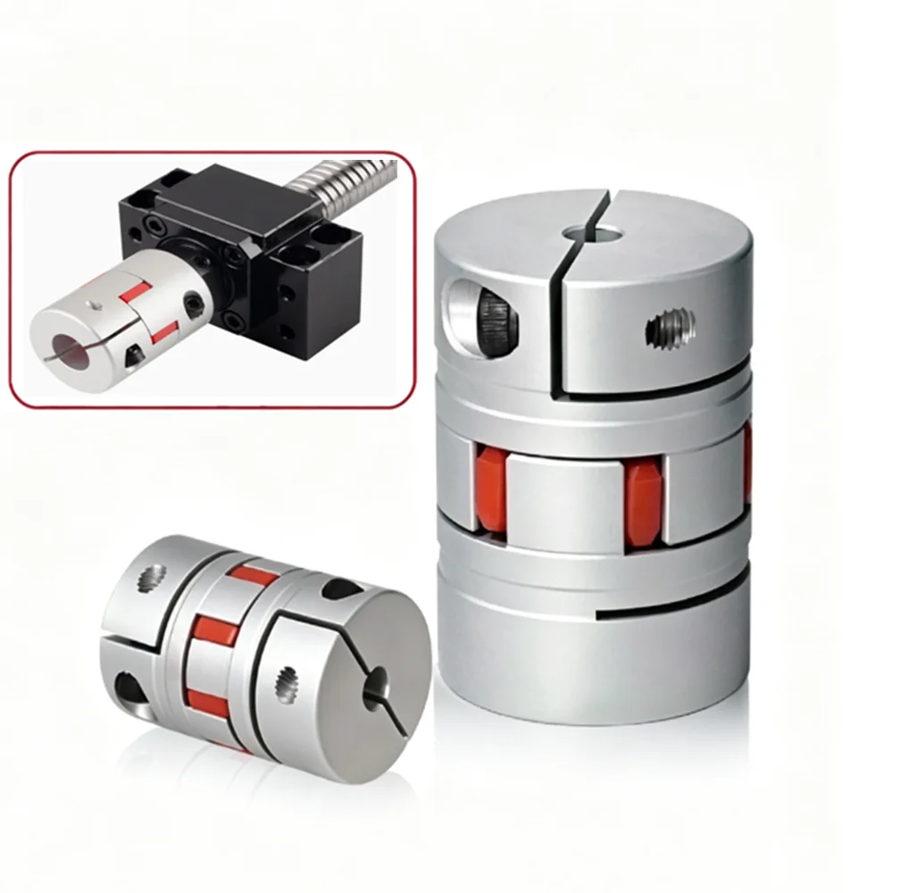 1Pcs Jaw Spider Flexible Shaft Coupling D25L30 4/5/6/6.35/7/8/9-14mm Coupler for 3D Printer CNC Stepper Servo Motor Connector