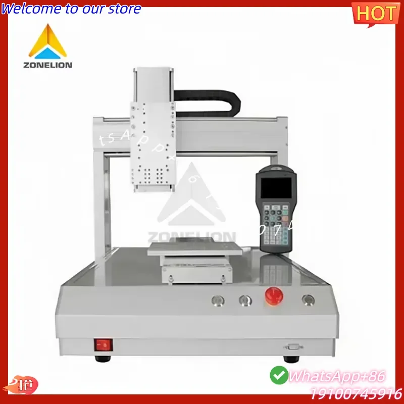 CE Certificate Wear Resistant Drag Chain Stable Valve Uniform Glue Output PCB Coating PCB Glue Dispensing Machine Automatic