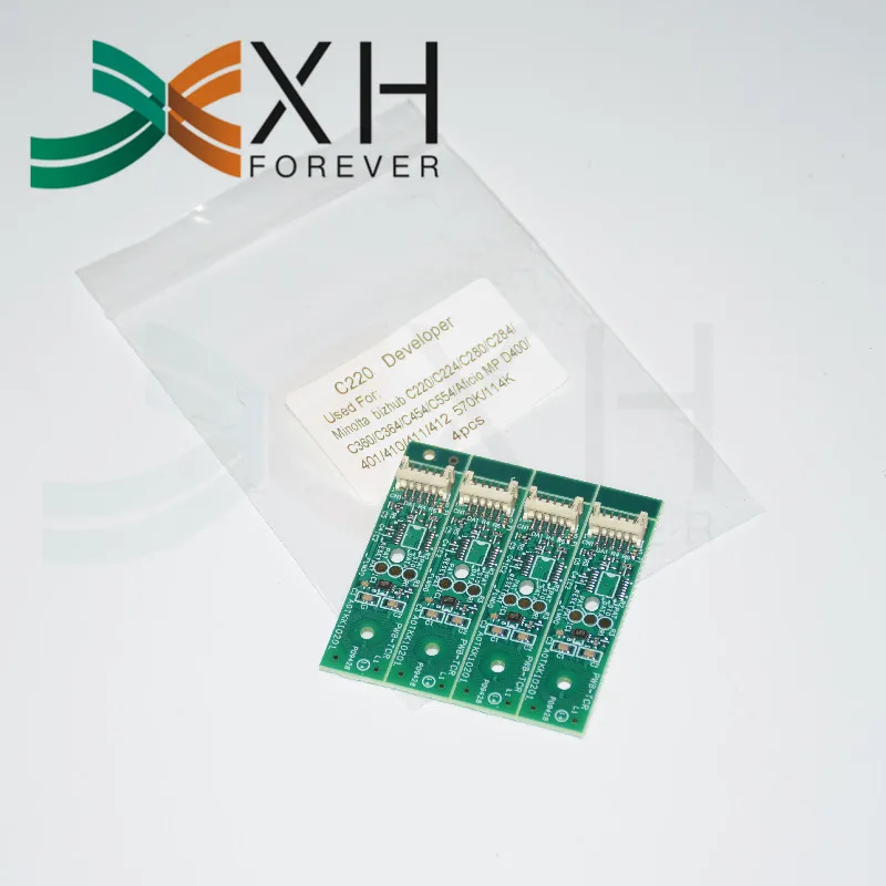 

4шт. DV311 DV512 Чип разработчика для Konica Minolta Bizhub 224 284 364 454 554 C224 C284 C364 C454 C554 C220 C280 C360 чип