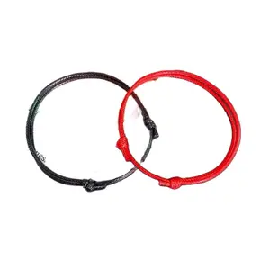 خلخال كلاسيكي قابل للتعديل للرجال والنساء ، صنادل حافي القدمين مجوهرات دائمة ، أسود ، أبيض ، لون أحمر ، صيفي ، 2 قطعة لكل قطعة أفضل 6 سوار خلخال رجالي للرجال - رقم 3