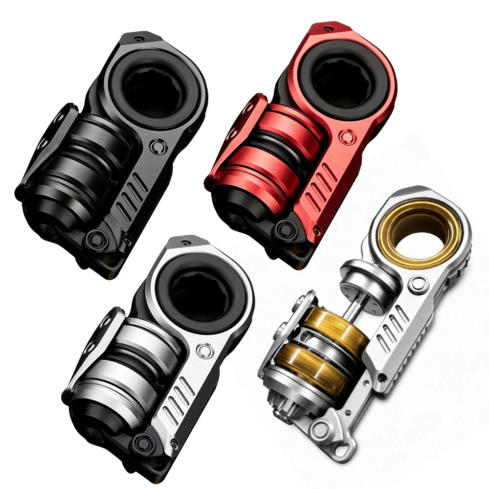 sihao-edc-tuning-fork-push-egg-fidget-spinner-magnetic-mechanical-ratchet-haptic-slider-decompression-fingertip-gyro-desk-toy