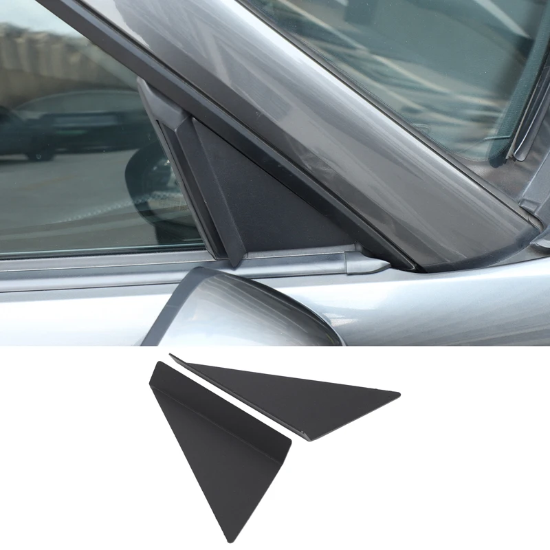 Para Mazda MX-5 MX5 ND 2016-2026: Acessórios de Painel de Acabamento em Liga de Alumínio para Spoiler Triangular do Pilar A e Defletor de Vento