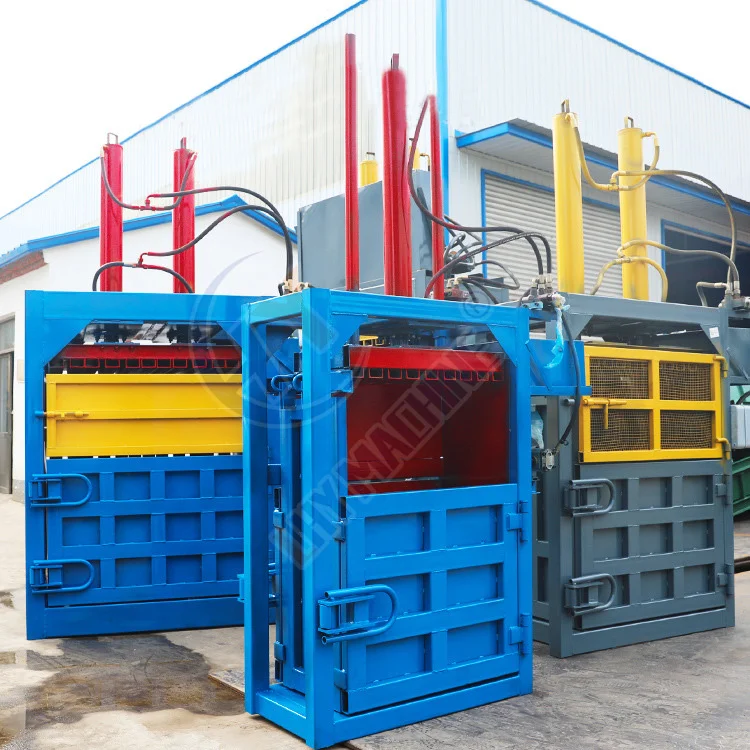 Manufacturing Industrial Material Handling Factory Workshop Waste Paper Baler Bailing Machine Bailing Press