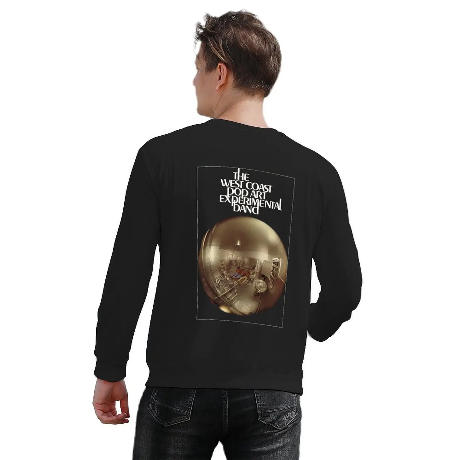 The West Coast Pop Art Experimental Band VOL 2 بلوفر على الطراز الياباني يرتدي الرجال الملابس للرجال البلوز للرجال #6