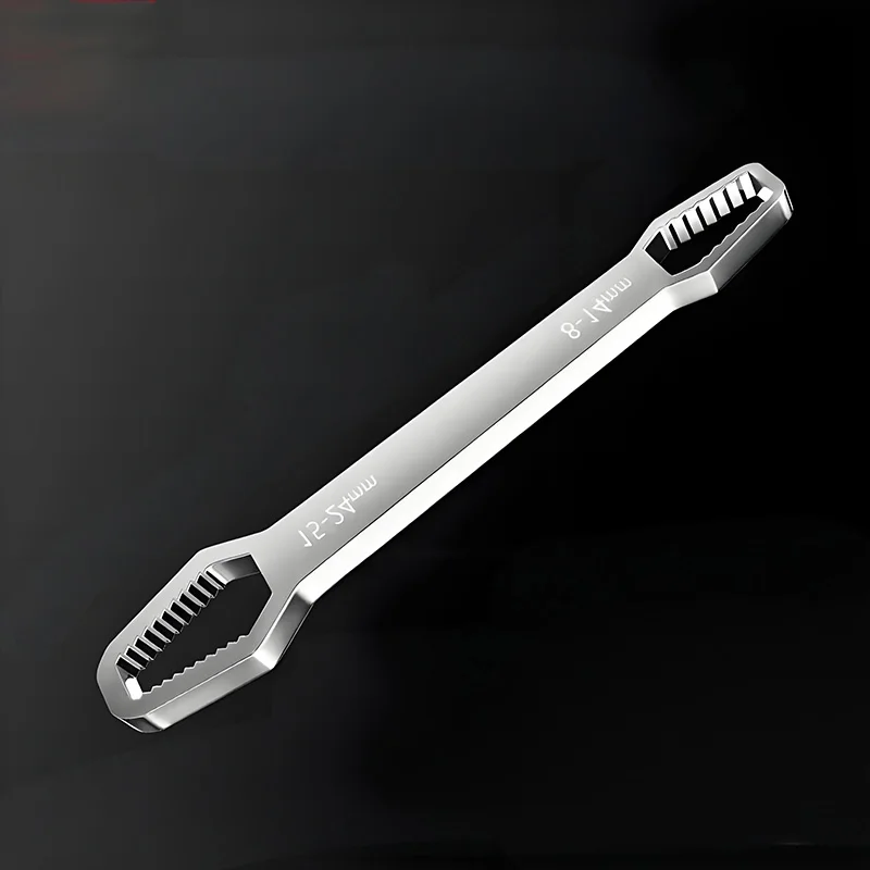 범용 렌치 – 크롬-바나듐 강철, 양방향, 가정 및 자동차 수리용 이중 용도