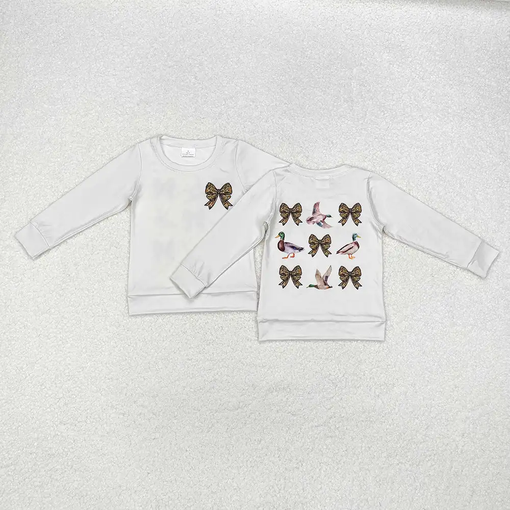 Baby Boys Clothes Long Sleeve Camouflage and Embroidery Hunt  Deer Print Shirt Kids Fashion Top