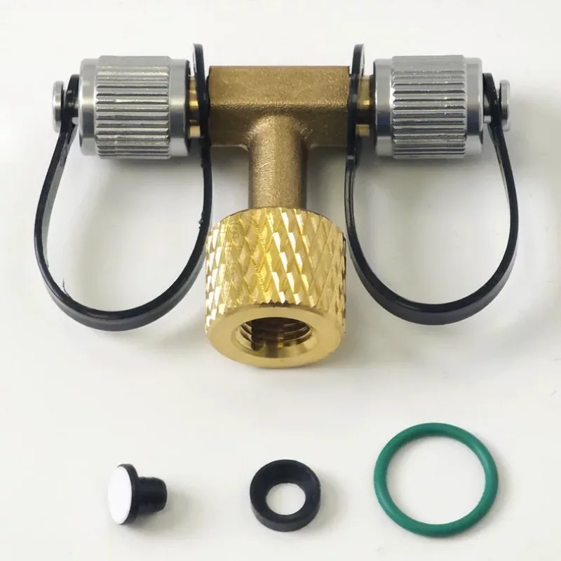 Vacuum Gauge Accessories, VGW-MINI Three-way Valve，Mini Connector Adapter Fitting