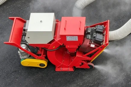 Portable Floor Shot Blaster High Cleaning Performance for Bridge Deck Rust Removal and Anti-slip Treatment