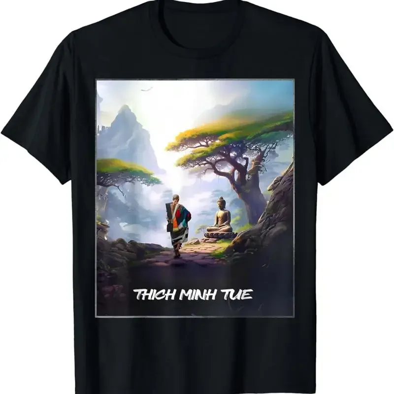 Thich Minh Tue Monks Buddhism Vietnamese T Shirt Sizes S 5Xl