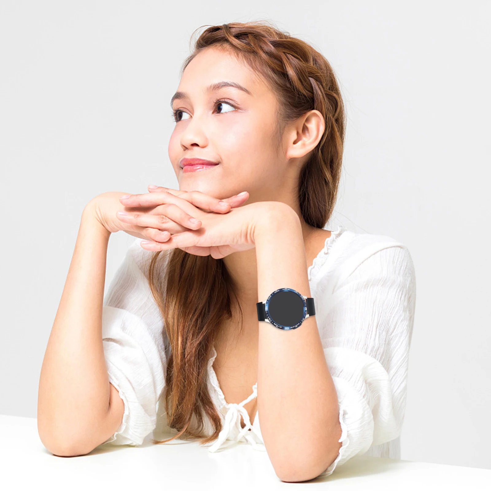 

1 шт., металлический ободок для часов, кольцо, защитный чехол из нержавеющей стали, прочный чехол для часов, совместимый с Garmin Fenix 6x