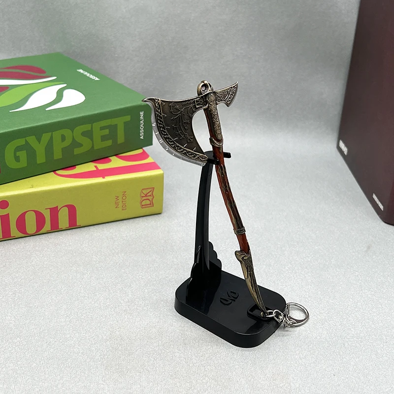 16cm God of War Leviathan Axe Kratos Game Replica Metal WeaponsModel Collectible Decoration 1:6 Action Figure Accessory Toy Boys
