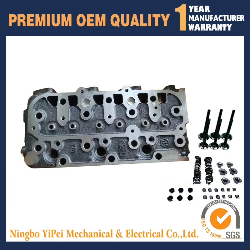 

New Complete Cylinder Head With Valves for Kubota D1305 Engine