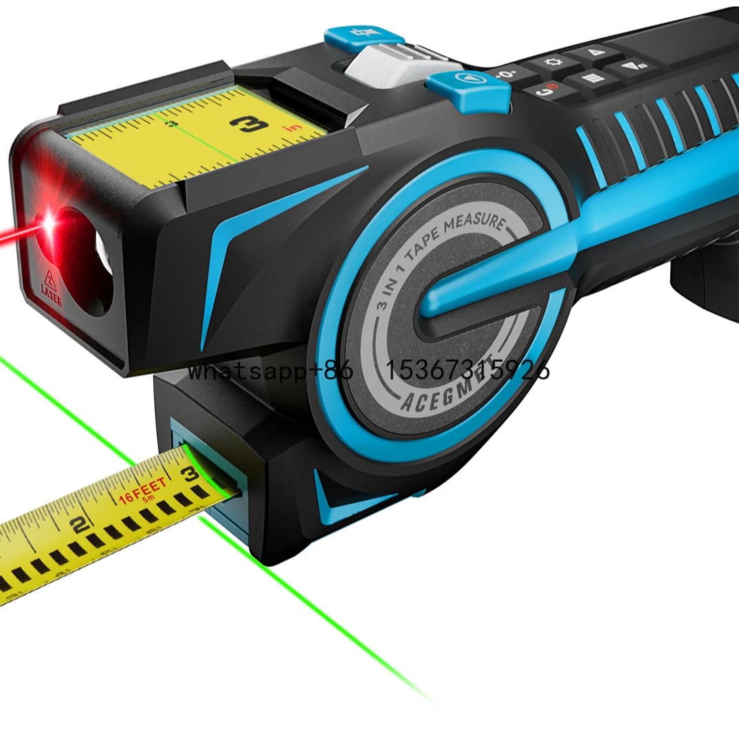 

Mileseey DTX10 Digital Laser Tape Distance Meter 3-in-1 Measure With 2.0 Inch IPS Display