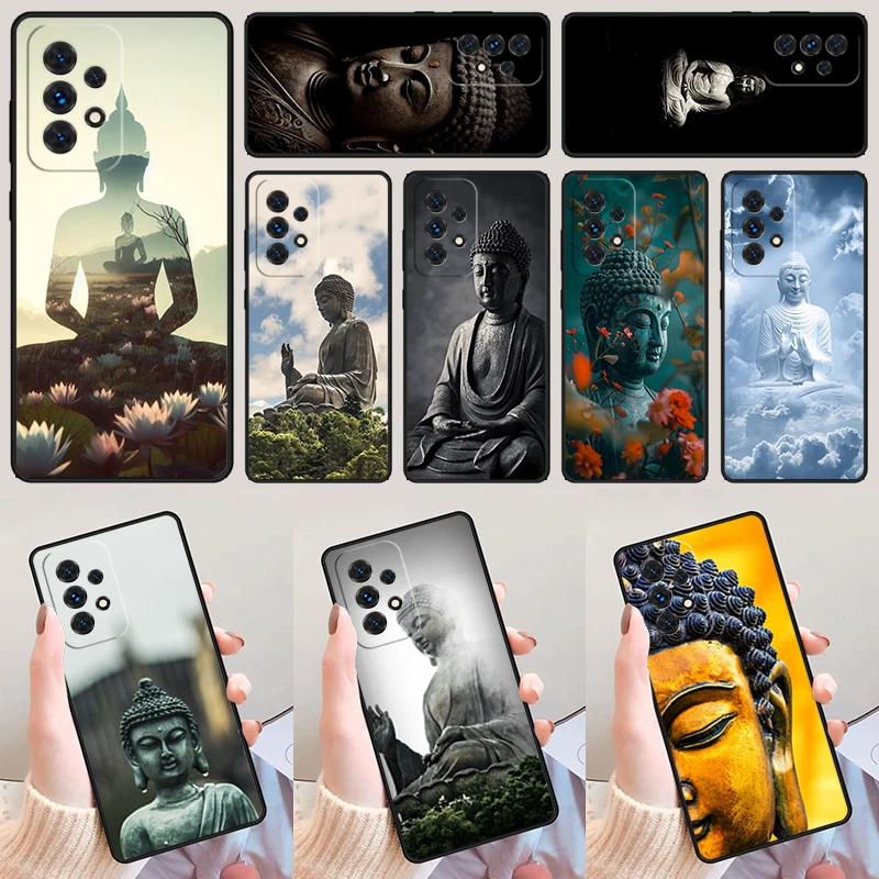 

Чехол Будды Budha для Samsung Galaxy A52 A72 A73 A20e A21S A50 A70 A11 A12 A42 A31 A40 A51 A71 A32 A80 A91, чехол для телефона