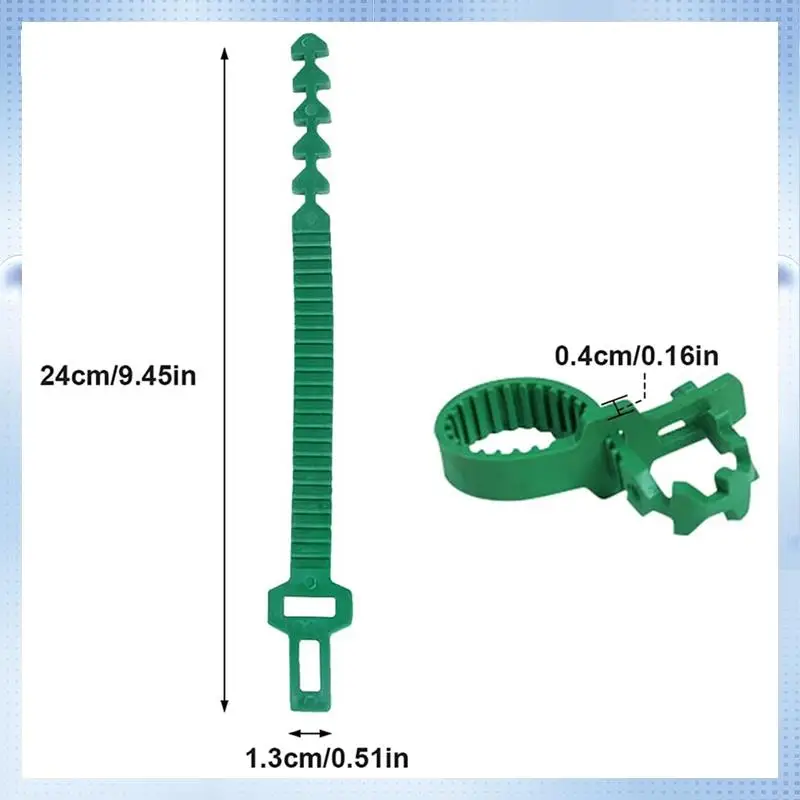 AD-24Pcs Stump Support Straps, Garden Stake Connectors, Tree Straps For Stakes, Tree Support Straps For Stumps