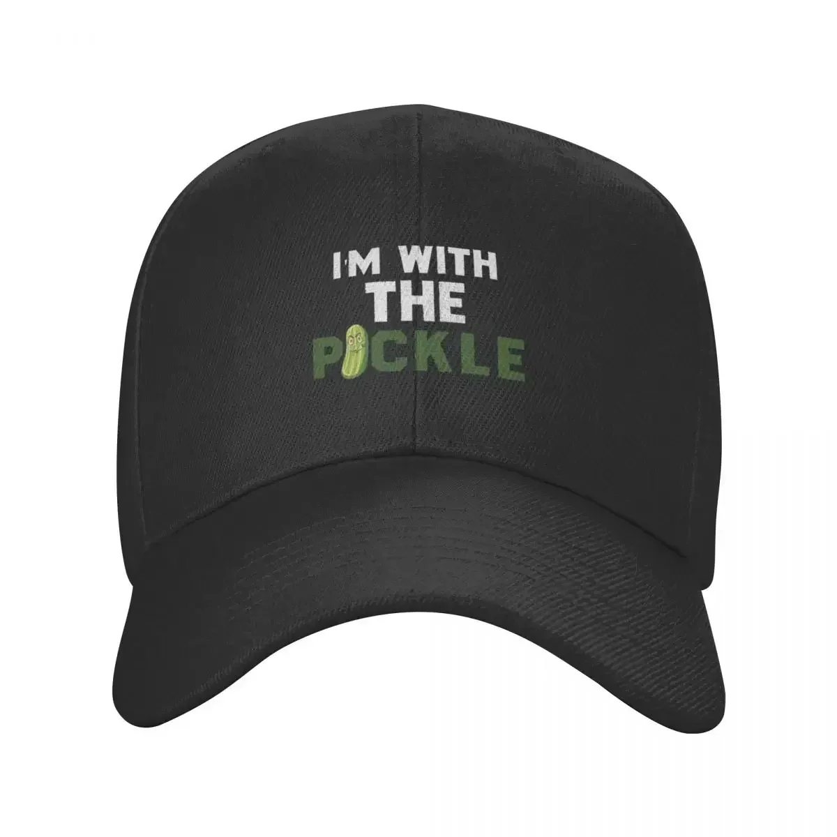 2026 I'M WITH THE PICKLE SHIRT Baseball Cap summer hat custom Hat Sunscreen Golf Wear Men Women's