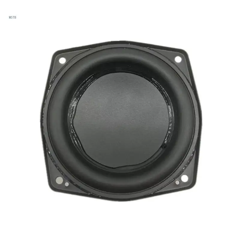 

4 Inch Subwoofer Bass Speaker Carbon Fiber Cone Woofer Speaker 4/8 OHM 40W Unit Dropship