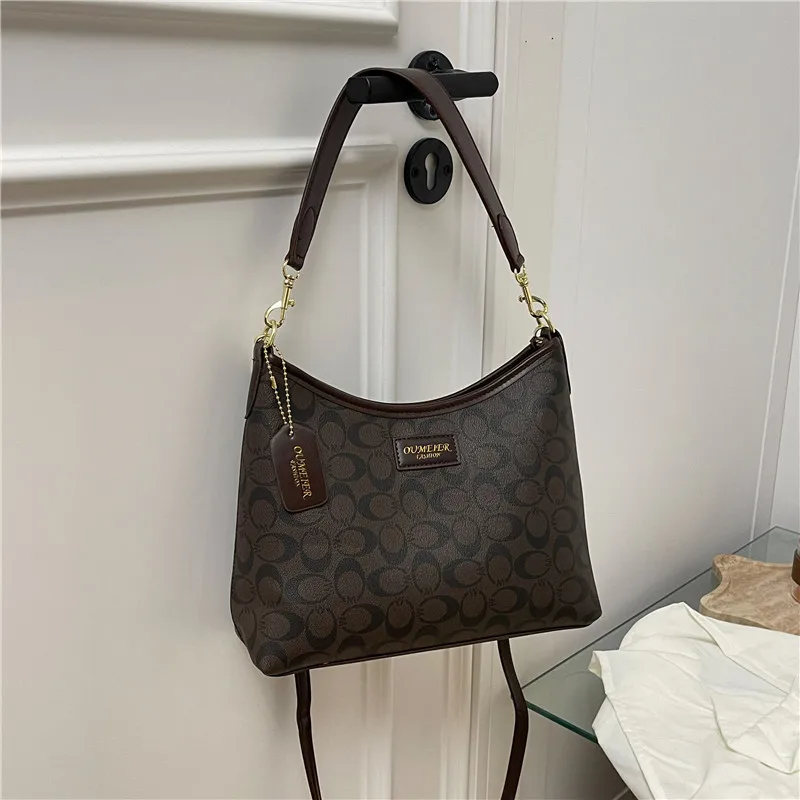 

​ ​ Просторная сумка подмышки из нержавеющей стали 2025 года, женская трансформируемая сумка через плечо большой вместимости, сумка через плечо для пригородных поездок на день в ночь