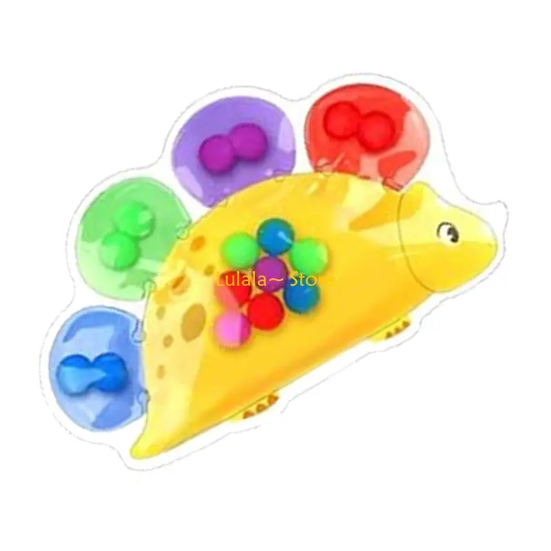 Y4qa maluch edukacja dinozaur sensory sensoryka rozpoznawanie kolorów