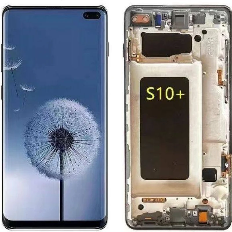 

New TFT S10 Plus Screen Replacement for Samsung Galaxy S10 Plus LCD Display G975F G975U Touch Digitizer for Samsung S10+