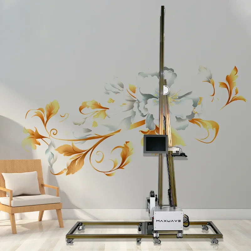 Muur Printer Machine Uv Inkt Verticale Inkjet Printmachine Voor Muurschildering Decoratie Afdrukapparatuur