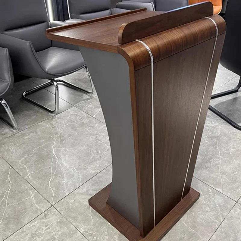 

Modern Podium Reception Desk Beauty Salon Office Standing Simple Reception Desk Mobile Conference Empfangstheke Office Furniture