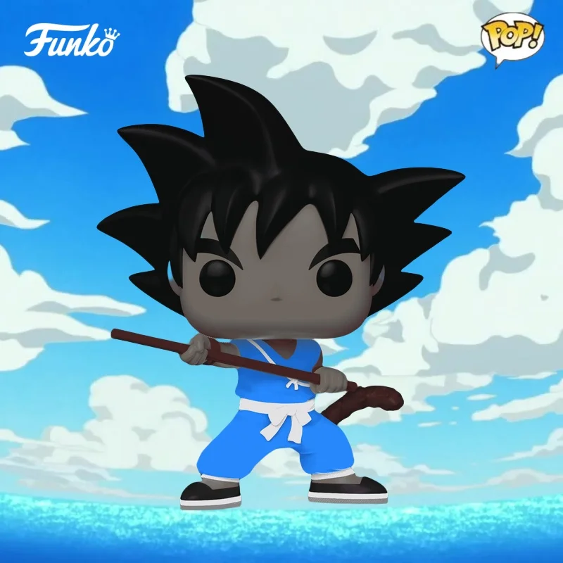 

Funko Pop Goku with Nyoibo (Glow) 1922 Vinyl Figure Dragon Ball 4.7 inch Figurine Collectible Limited Edition Model Toy Gift