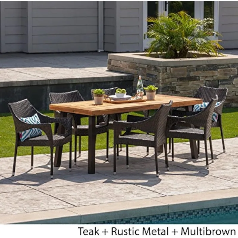 Outdoor-Geschirr-Sets Gartenmöbel-Set Terrassen möbel