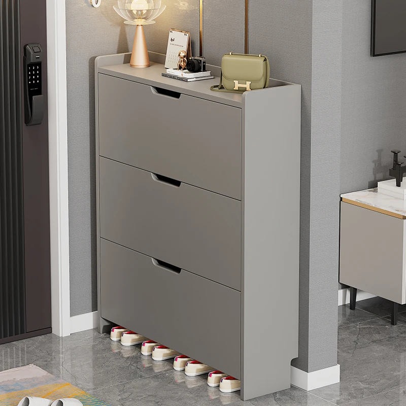 

Modern Metal Shoe Cabinet Cheap Luxury Metal Storage Shoe Cabinet Space Saving Drawer Armario De Zapatos Furniture For Home