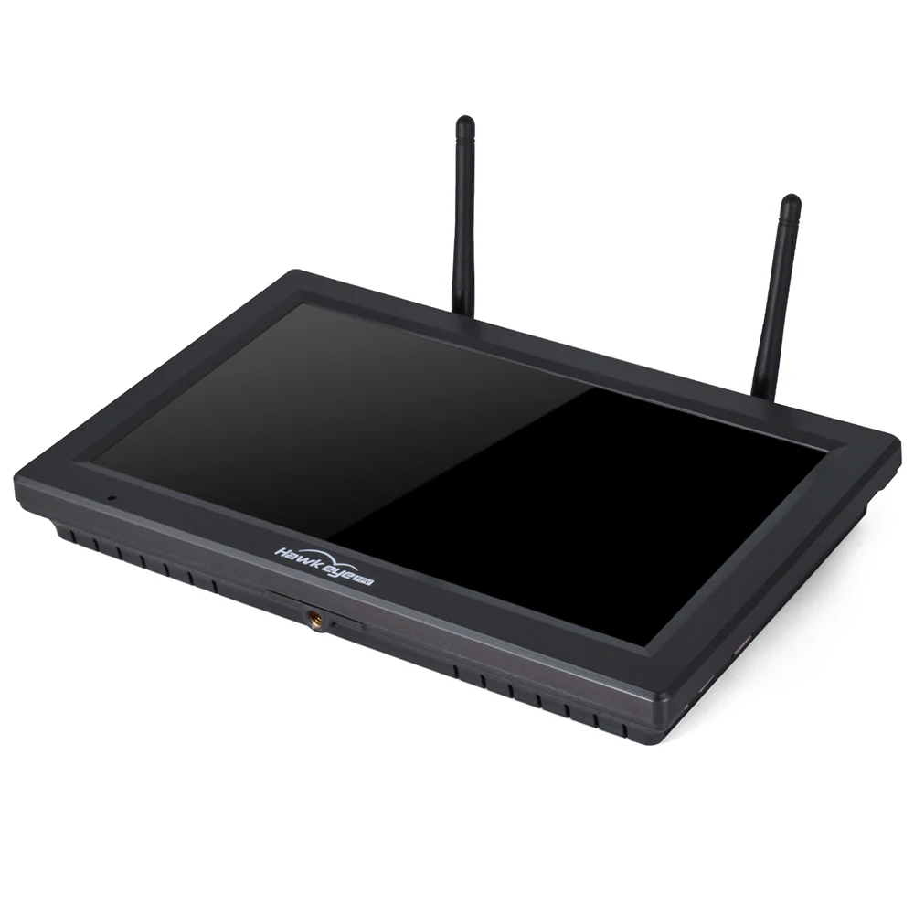 Hawkeye Little Pilot Captain X FPV Monitor with DVR 5.8G 96CH 10.2 inch Dual Receivers 1024x600 LED 16:9 NTSC/PAL Auto Search