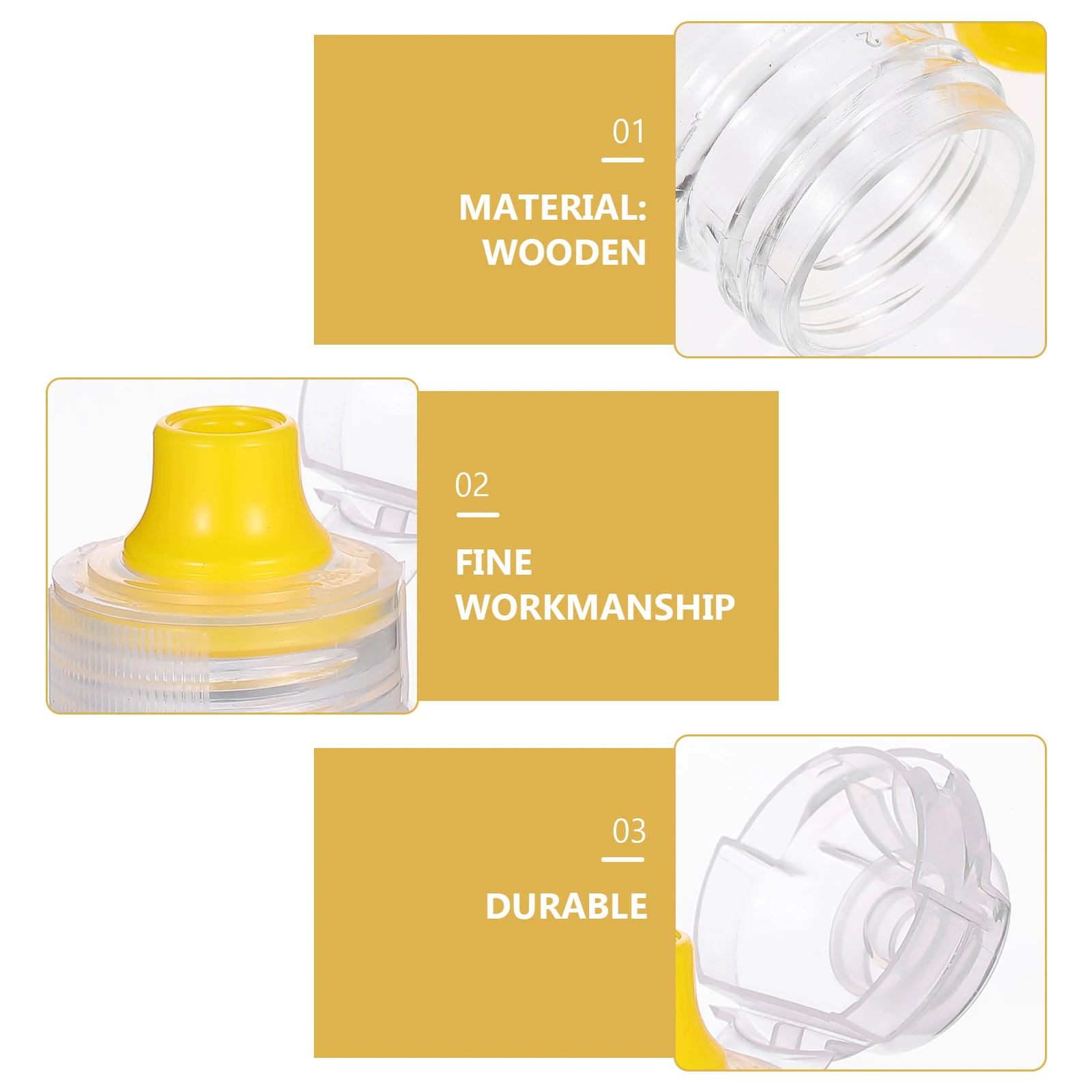 

10 pcs Reusable Squeeze Thick Jam Leak Proof Oil Storage Bottles Portable Kitchen Sauce Transparent Sub Bottles