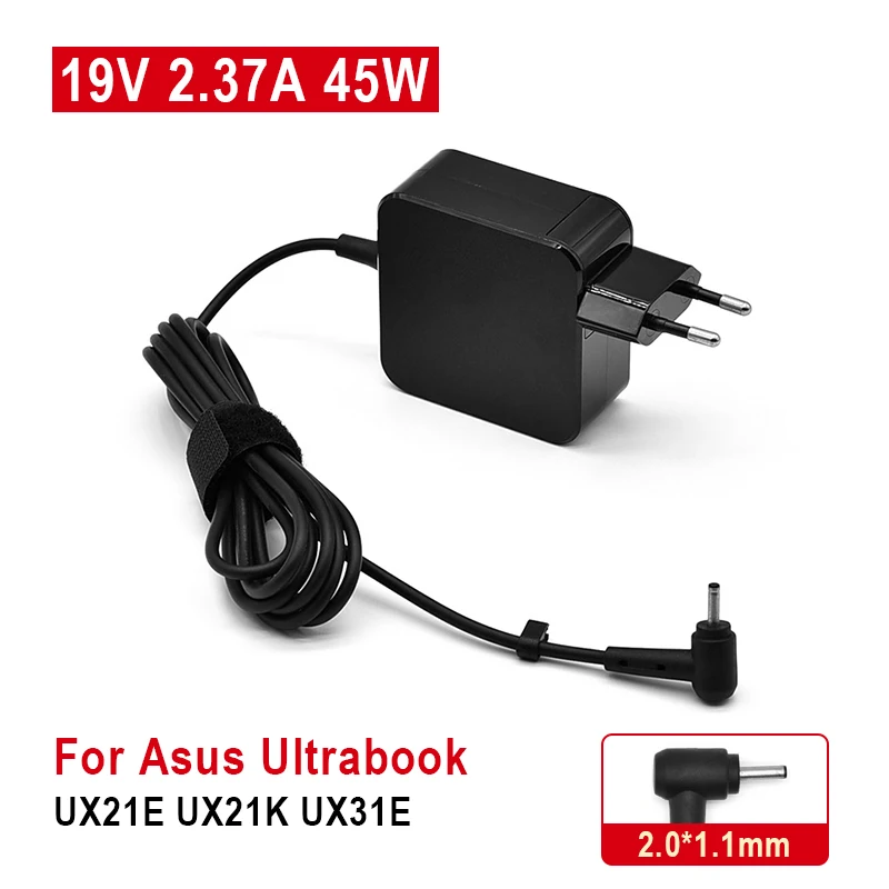 ASUS 19V 2.37A 45W 2.0*1.1mm Laptop Notebook Power Supply Adapter Charger For Asus Ultrabook UX21E UX21K UX31E - Aliexpress Deal