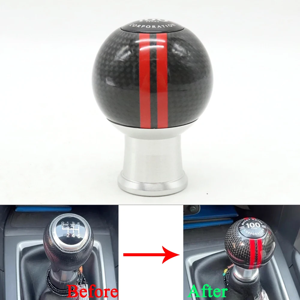 

Manual 6 Speed Modified 35th 100th Anniversary Shifter Ball Gear Shift Knob For Mazda CX-5 CX5 6 Atenza 3 Axela 5 MX-5 MX5