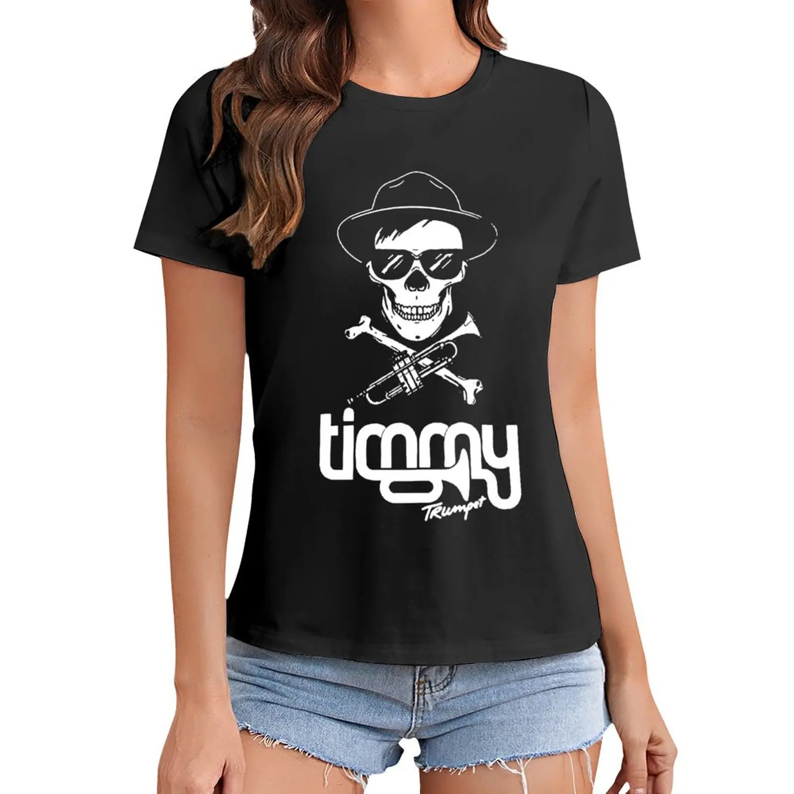 

timmy trumpet T-Shirt customs design your own sublime plain Women tops