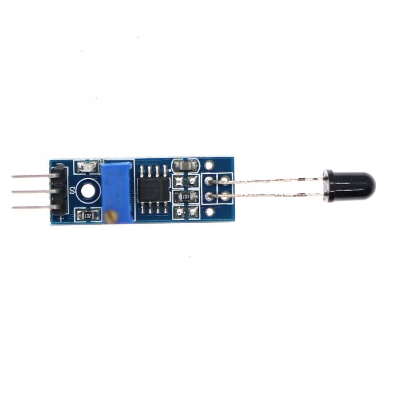 

Three Needle Flame Sensor, Flame Sensor Module Dedicated to Fire Light Sensing Intelligent Vehicles