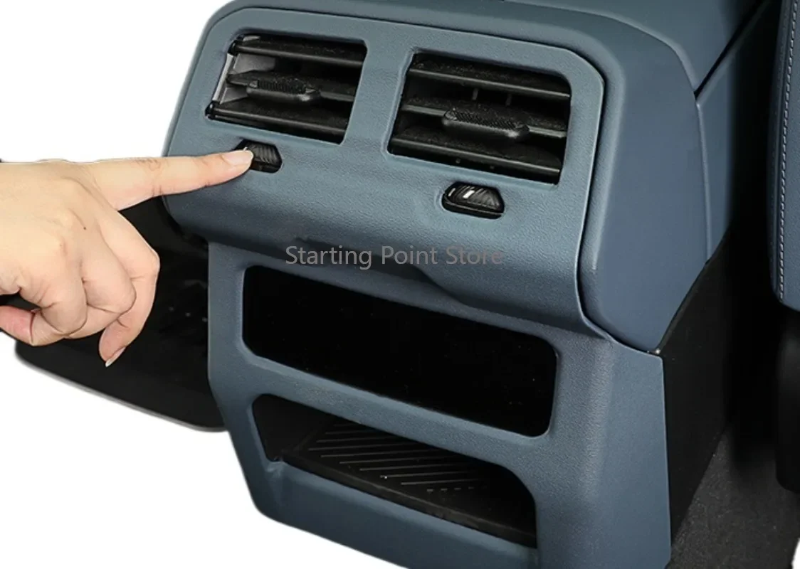 

Подходит для 24 новых BMW 5 серии i5, защитная крышка заднего кондиционера, противоударная панель 530li, украшение интерьера