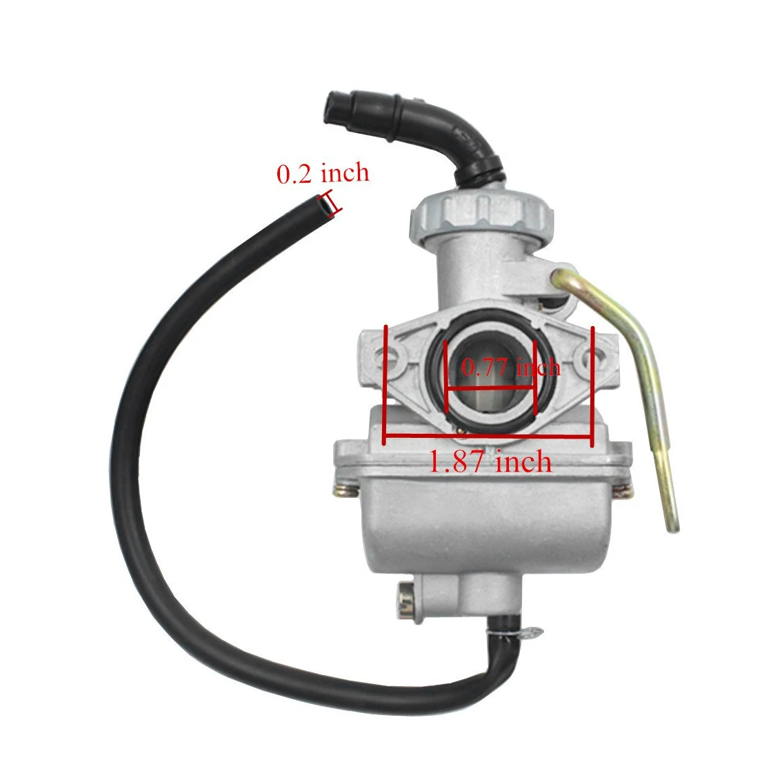 Motocross Large-Caliber Jingke Aluminum Alloy Carburetor PZ20, Suitable for Taotao Nst Sunl Kazuma Baja 50 CC CC 90 CC 11