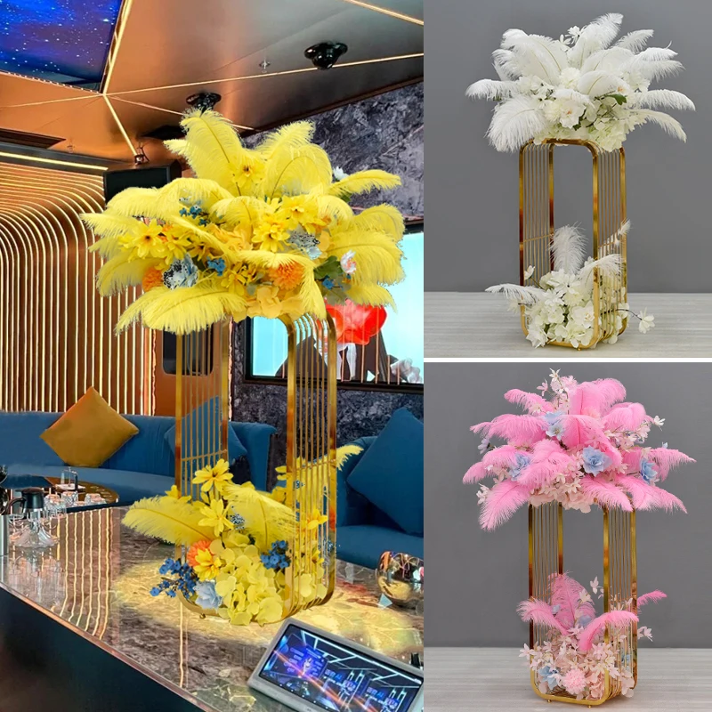 Light Luxury High-End Table Flower Emulational Flower Decoration Hotel Bar KTV Table Decoration Flower Table Decoration