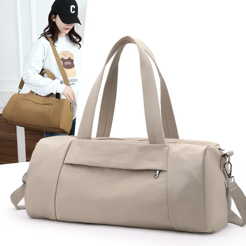 

2025 new fashionable and versatile simple women's crossbody bag handbag waterproof nylon cloth bag designer luxury ita bag vip