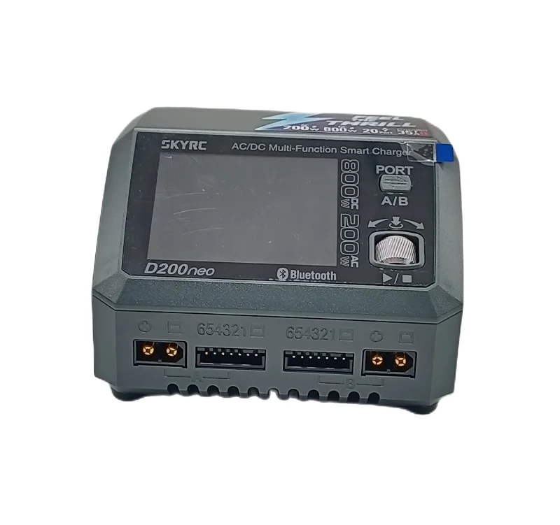 SkyRC D200neo شاحن SK-100196 800 واط يبو بطارية التوازن BD350 مفرغ التيار المتناوب/تيار مستمر متعددة الوظائف الذكية D200 Neo