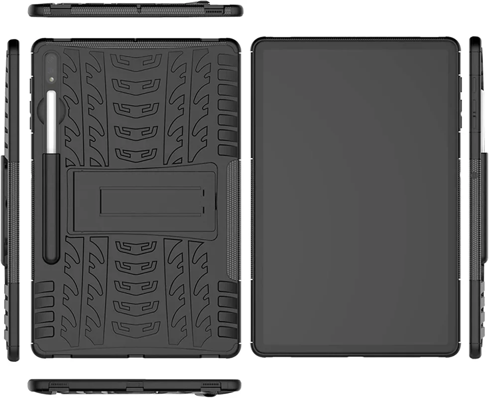 Dwuwarstwowe, odporne na wstrzฤ
sy, wytrzymaลe etui do Samsung Galaxy Tab S8 Plus S7 FE 12,4 \