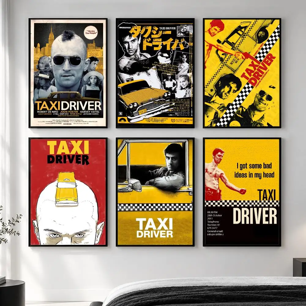 movie Taxi Driver Poster  HD Poster Simple Home Decoration Suitable for Living Room Bedroom Corridor Gift Giving